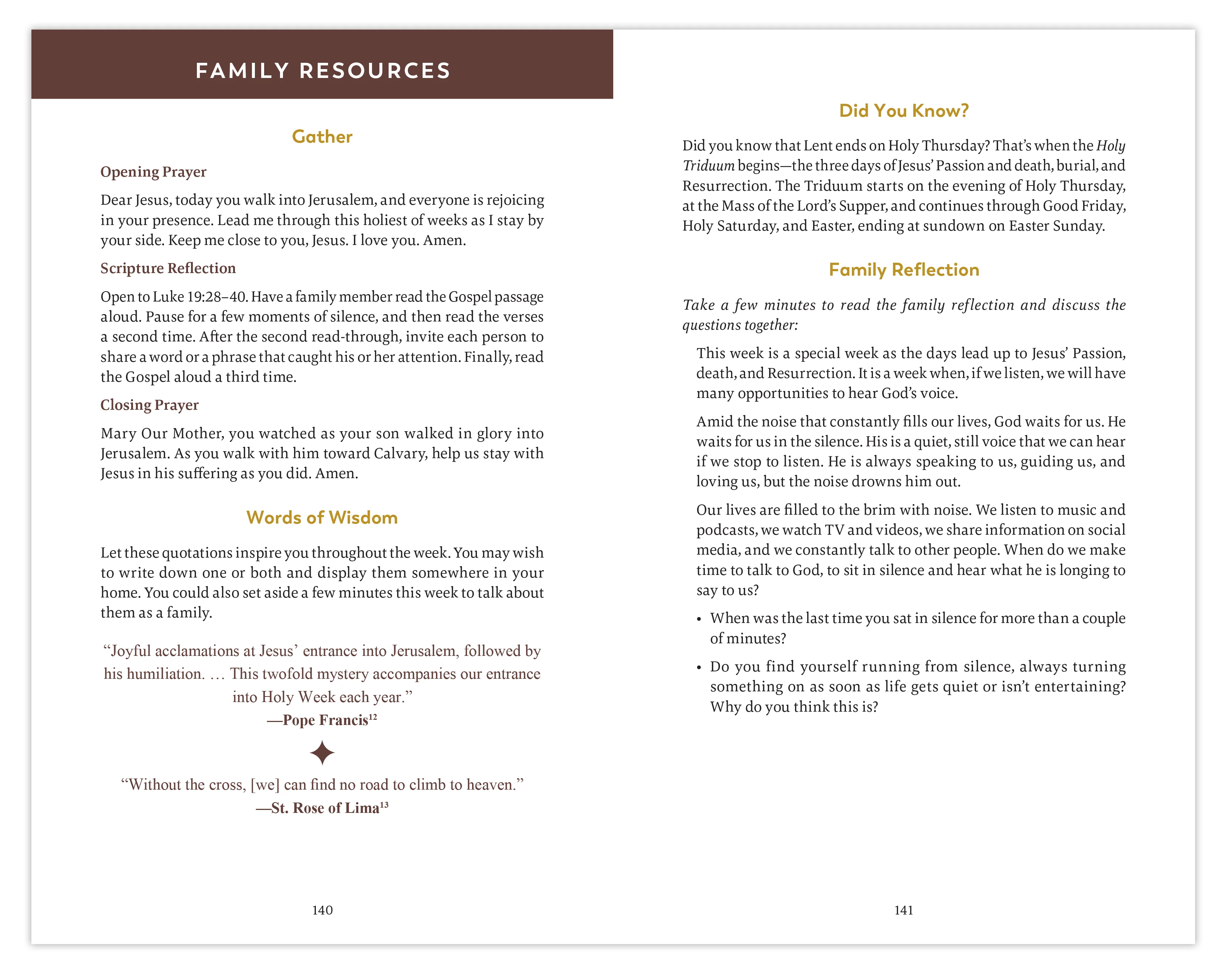 The Ascension Lenten Companion: Walking with Mary to Jerusalem, Journal - Image 4