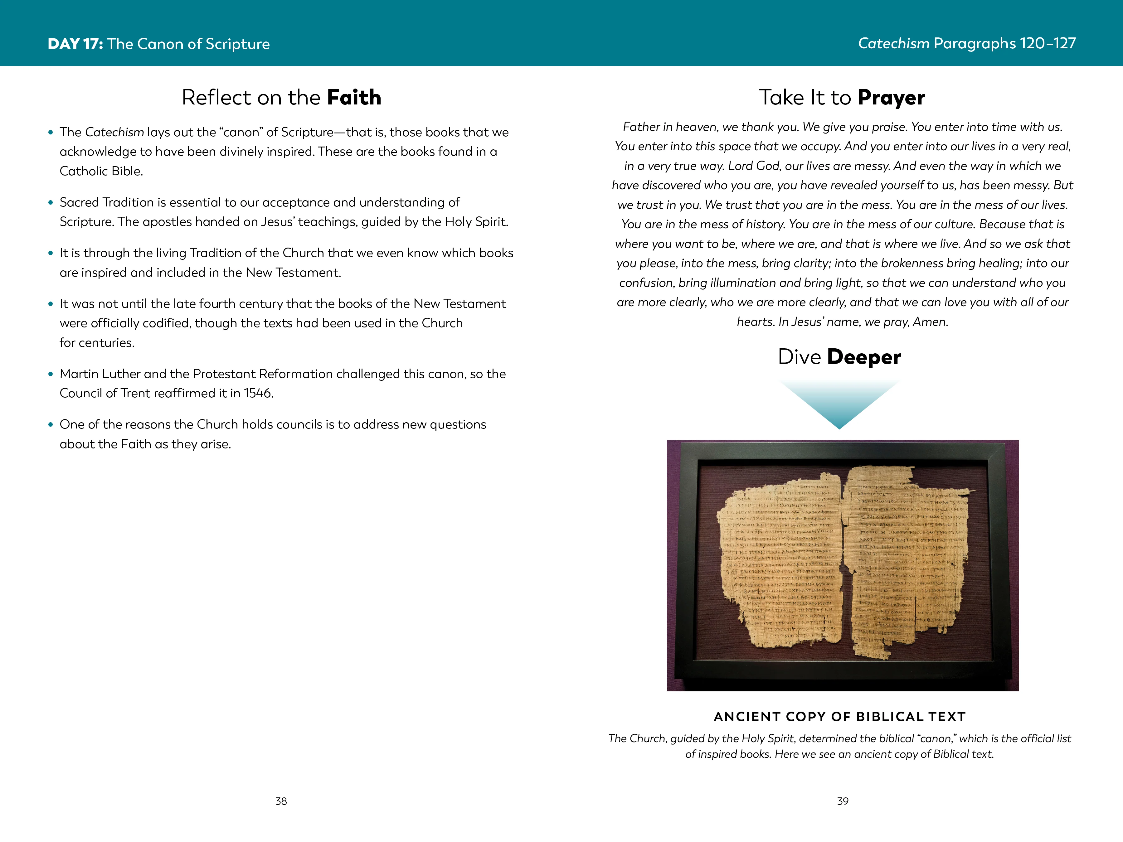 The Catechism in a Year Companion, Volume I - Image 2