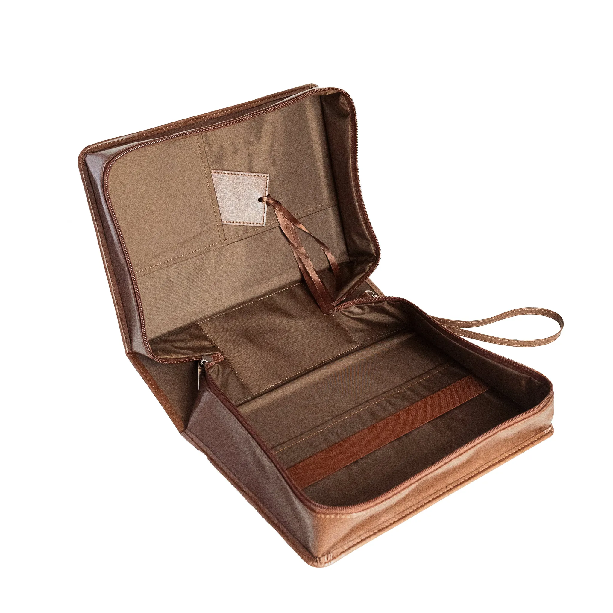 The Great Adventure Bible Cover (Leatherlike) Brown - Image 4