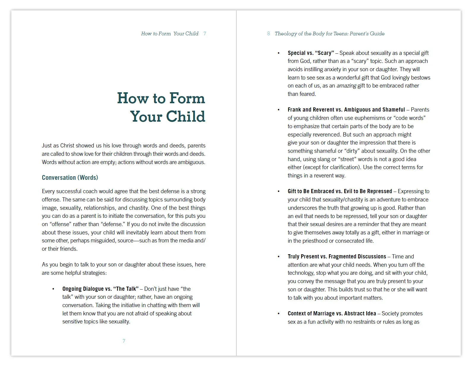 Theology of the Body for Teens: Middle School Edition Parent's Guide - Image 2