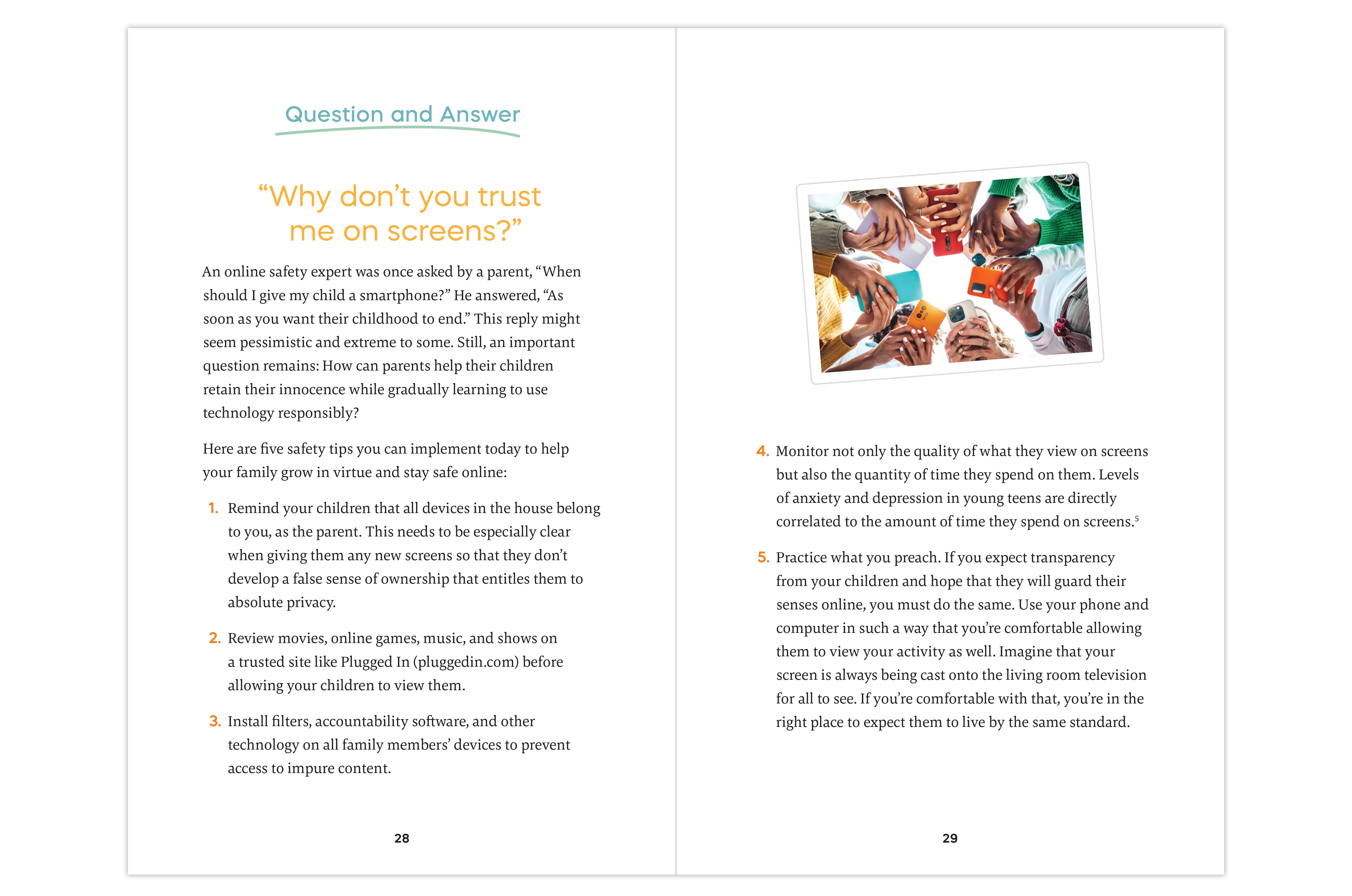 Envision: Theology of the Body for Middle School, Parent's Guide - Image 5
