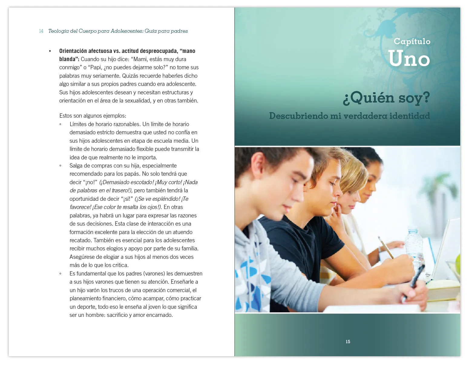 Theology of the Body for Teens: Middle School Edition Parent's Guide (Spanish Edition) - Image 2