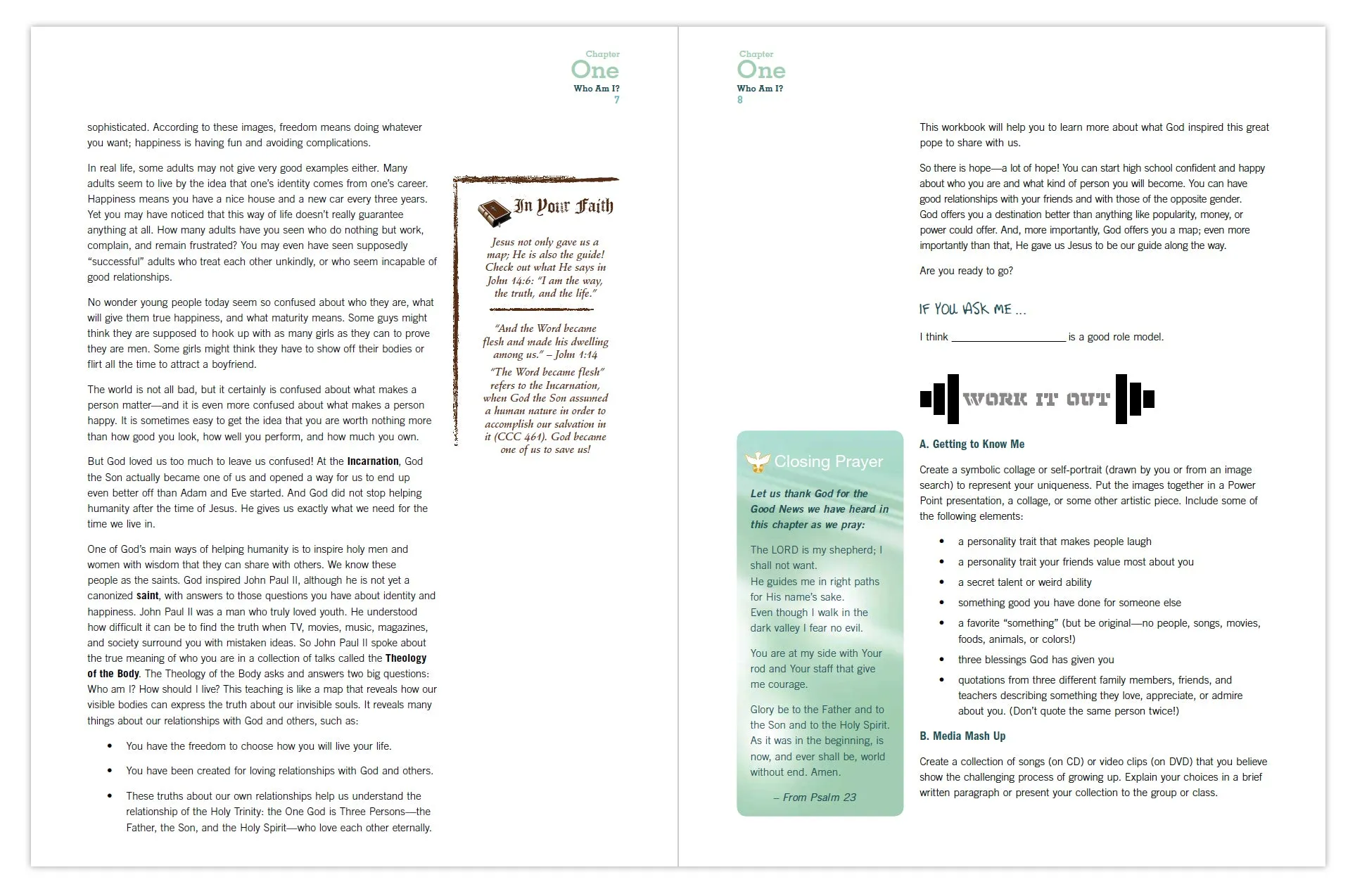 Theology of the Body for Teens: Middle School Edition Student Workbook with Online Access - Image 4