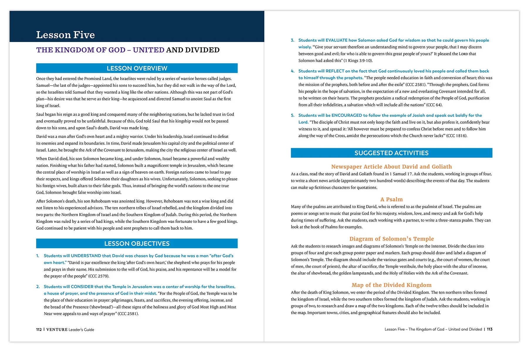 Venture: The Bible Timeline for High School, Leader's Guide with Digital Access - Image 12