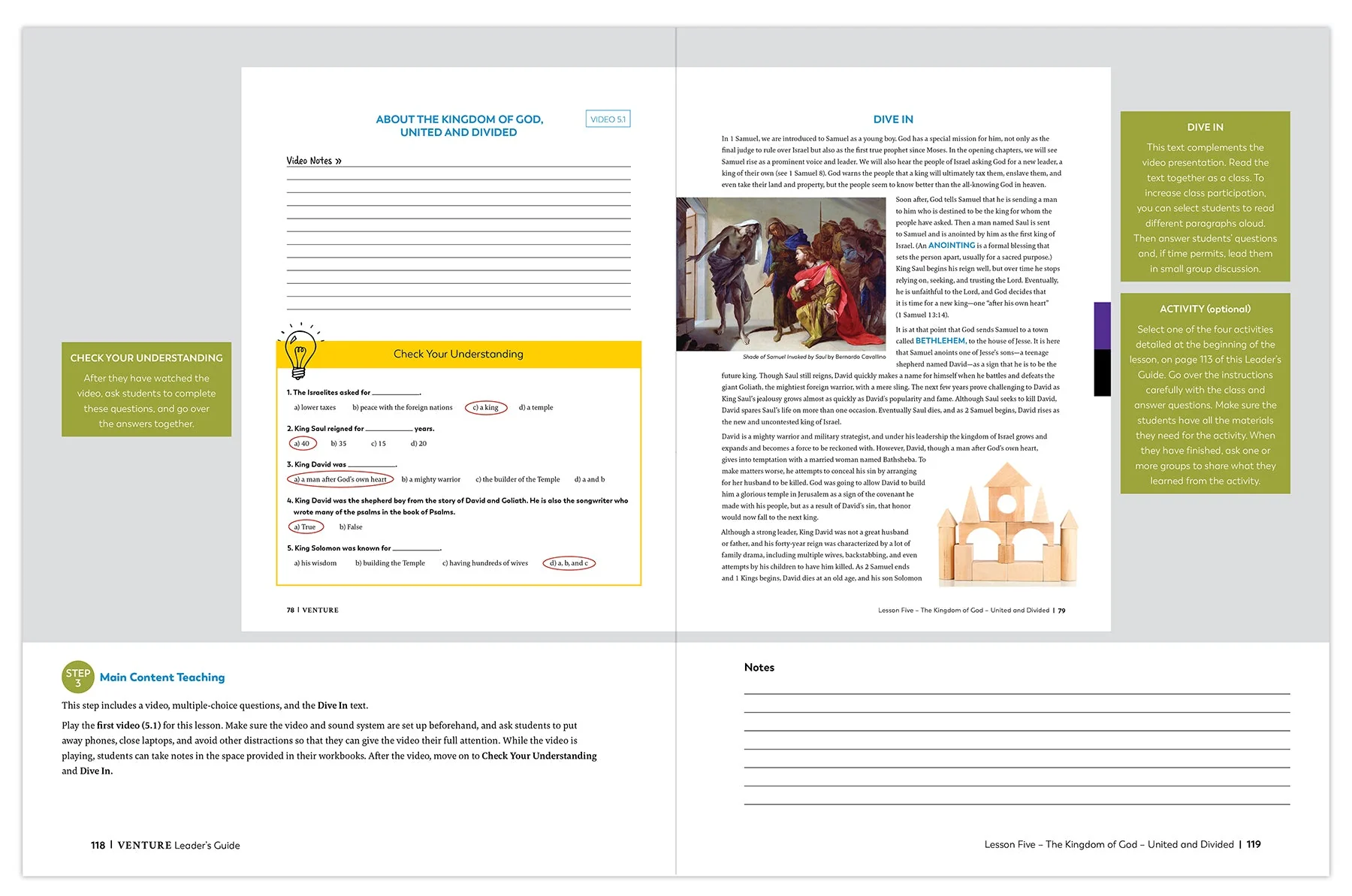 Venture: The Bible Timeline for High School, Leader's Guide with Digital Access - Image 4