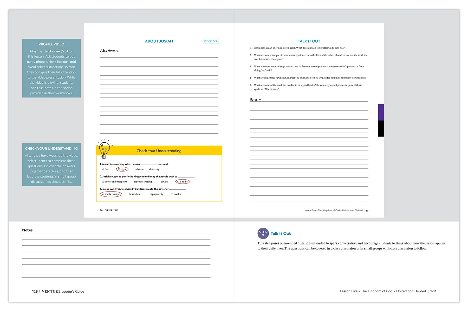 Venture: The Bible Timeline for High School, Leader's Guide with Digital Access - Image 9