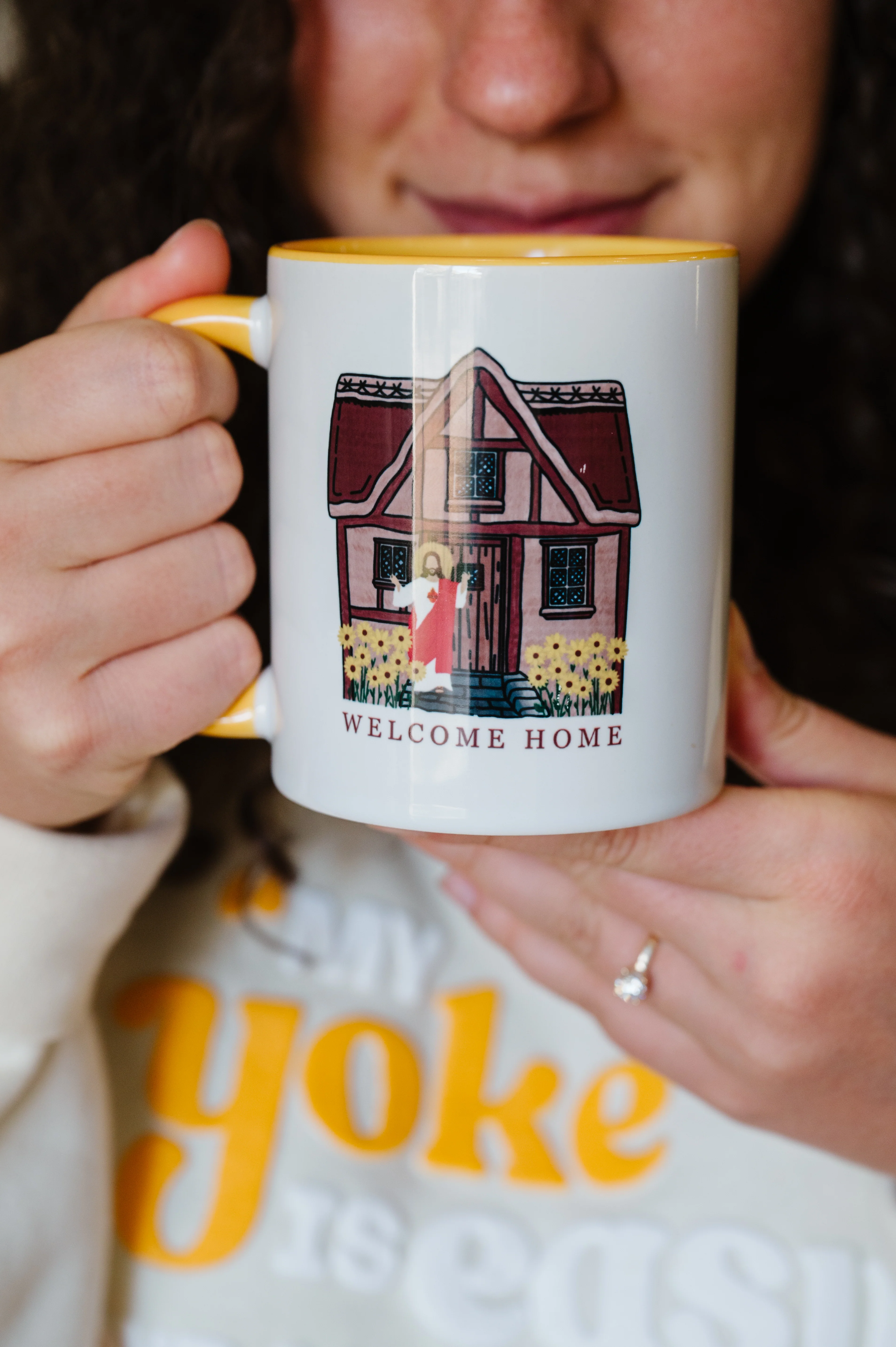 Welcome Home Ceramic Mug - Image 4