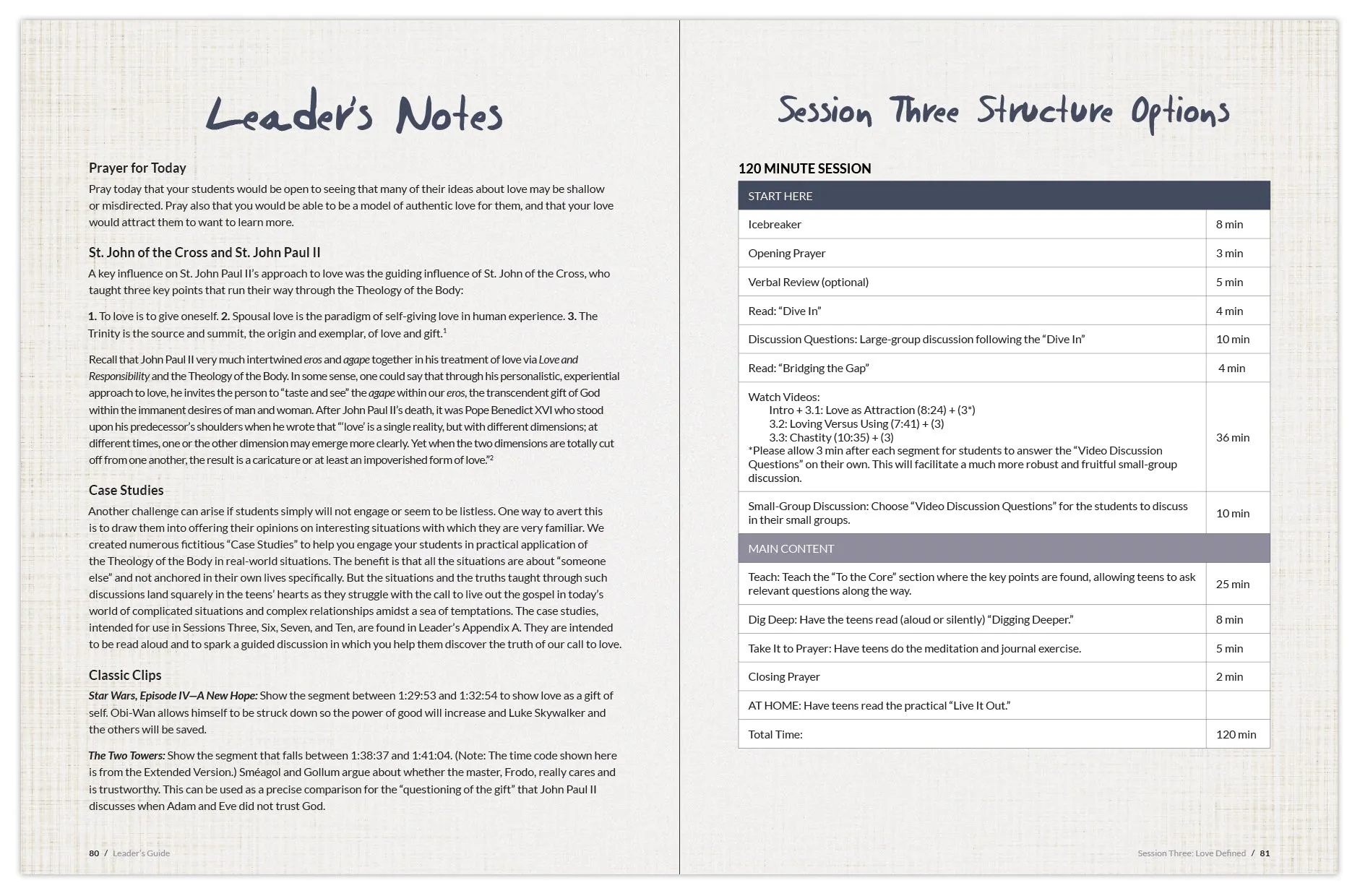 YOU: Life, Love, and the Theology of the Body, Leader's Guide with online access - Image 3